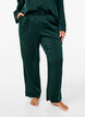 Pyjamasbukse i sateng med elastisk linning, Scarab, Model image number 2
