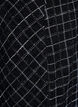 Rutete skjørt, Svart, Packshot image number 3