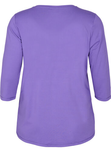 Treningsgenser med 3/4-ermer, Passion Flower, Packshot image number 1