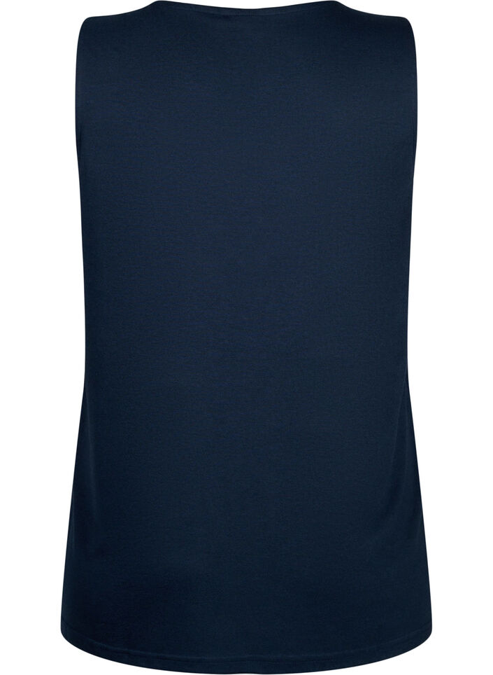 Ermel&oslash;s topp med blonder, Total Eclipse, Packshot image number 1