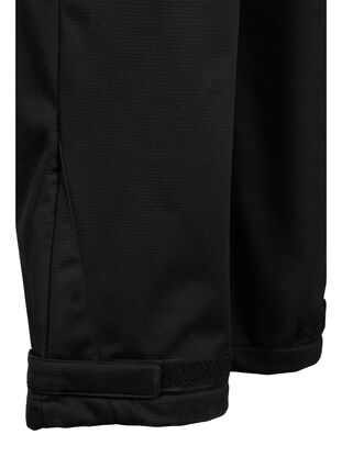 Zizzi Softshellbukser, Black, Packshot image number 3