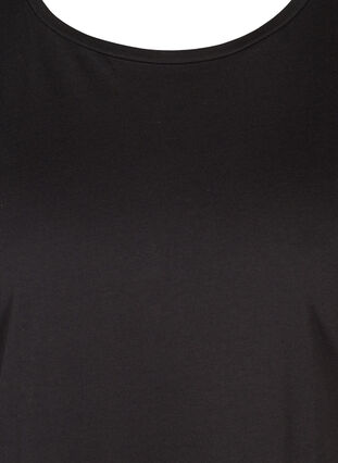 T-skjorte med paljetter, Black, Packshot image number 2