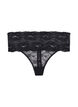 2-pk g-streng truse, Svart, Packshot image number 2