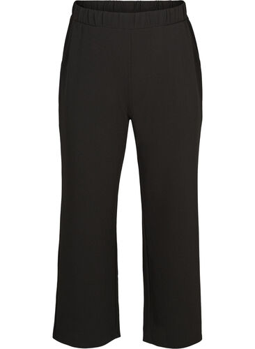 Løse bukser med lommer, Black, Packshot image number 0