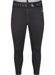 Baselayer-bukser med kontrastdetaljer, Black w. Charisma