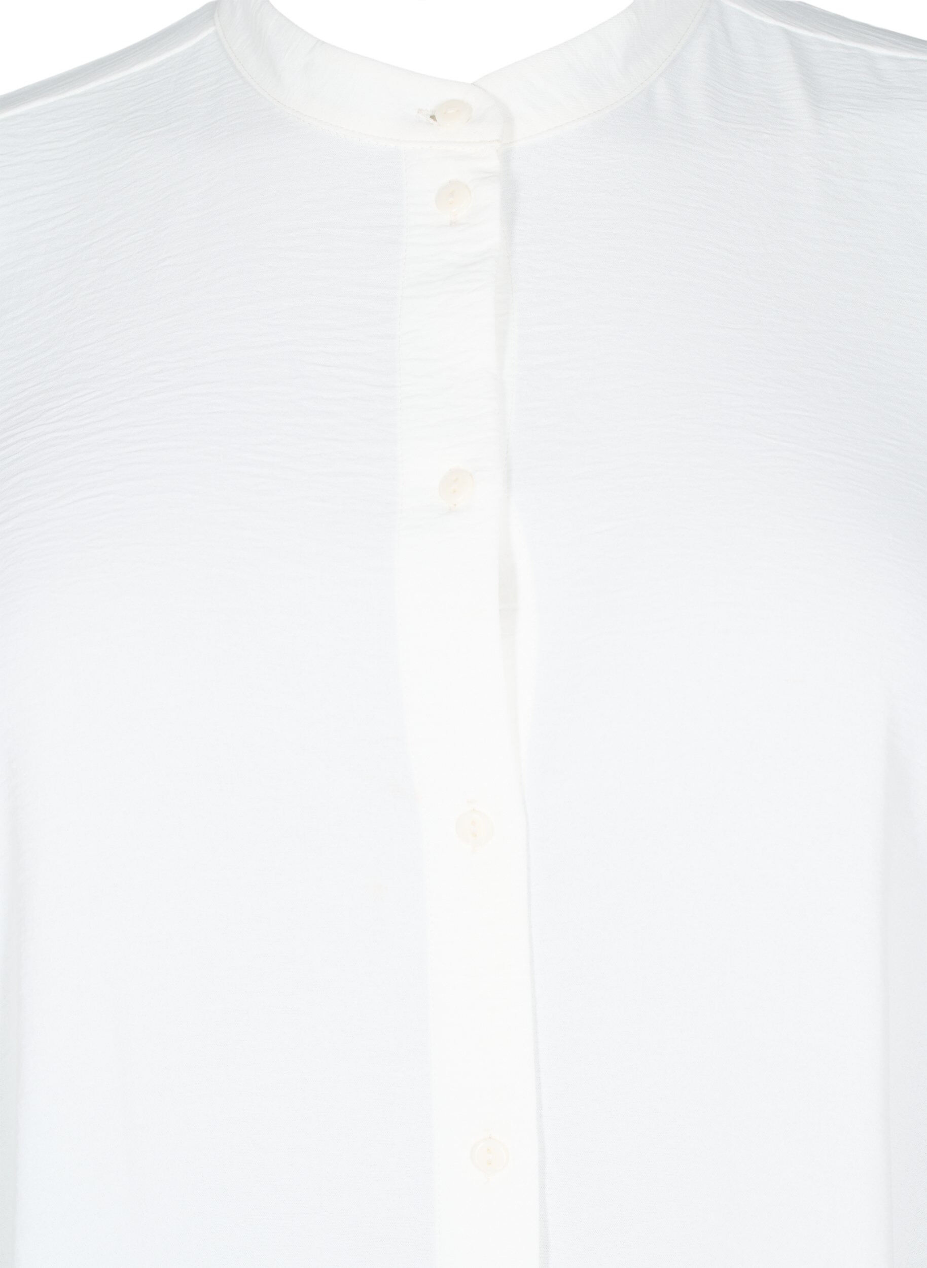 Zizzi Tunika med 3/4 ermer, Vanilje, Packshot image number 2