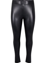 Belagte leggings med fôr, Black