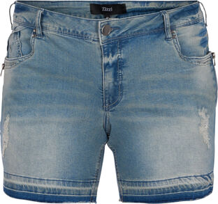 Emily shorts, Light blue denim, Packshot image number 0