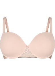 Formstøpt BH med mesh, Nude