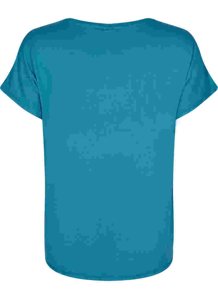 Ensfarget t-skjorte til trening, Dragonfly, Packshot image number 1