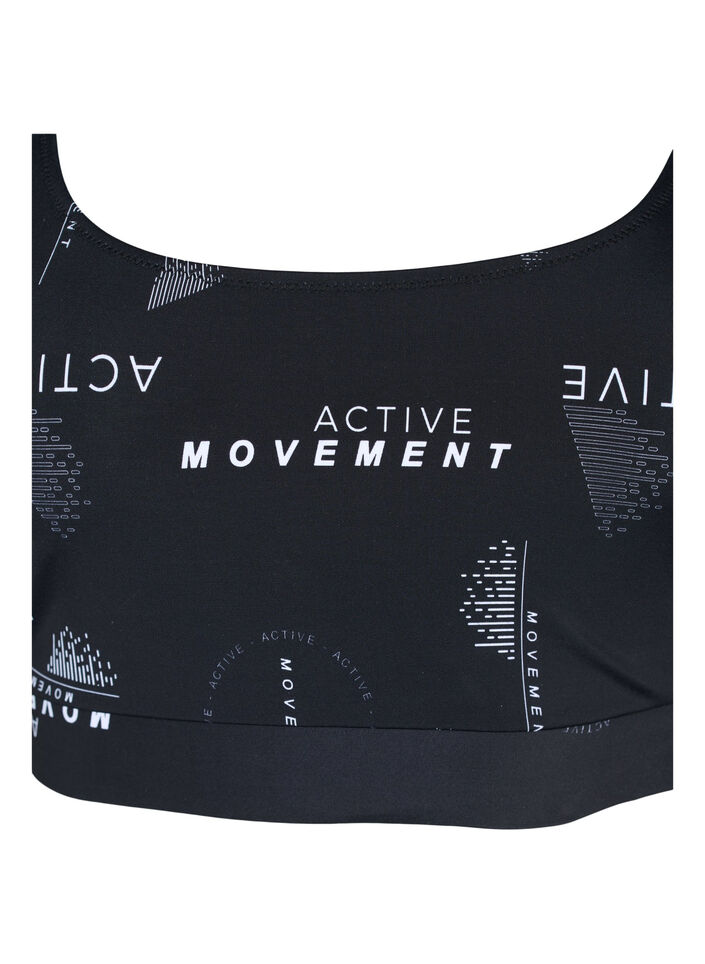 Bikinitopp med trykk, Logo Print, Packshot image number 2