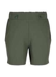 Shorts med lommer og l&oslash;s passform, Gr&oslash;nn