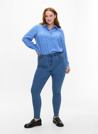 FLASH - Jeans med super slim passform, Light Blue, Model