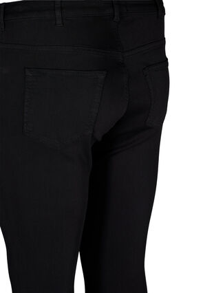 Stay black Amy jeans med høyt liv, Black, Packshot image number 3