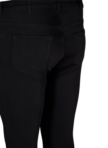 Stay black Amy jeans med høyt liv, Black, Packshot image number 3