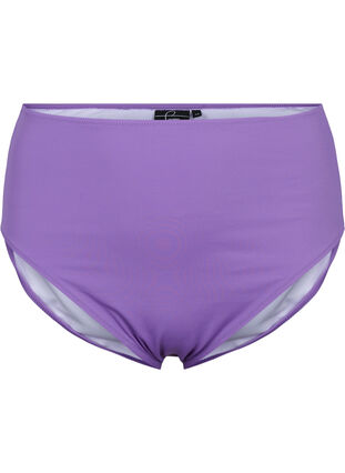 Bikinibunn med høy midje, Royal Lilac, Packshot image number 0