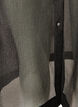 Organza kjole med brystlommer og puff ermer, Svart, Packshot image number 3