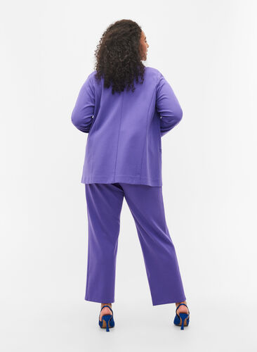Bukser med vidde og lommer, Ultra Violet, Model image number 1