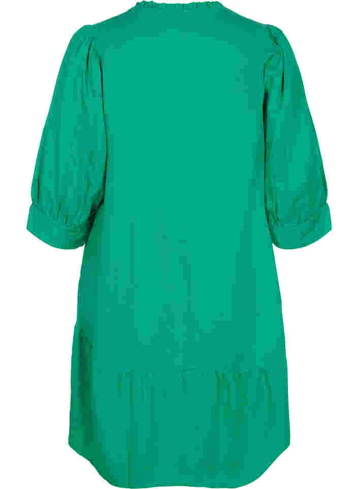 Kjole med 3/4-ermer, Jolly Green, Packshot image number 1