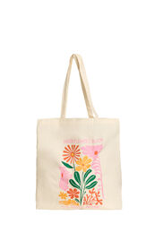 Tote bag med trykk, Rosa
