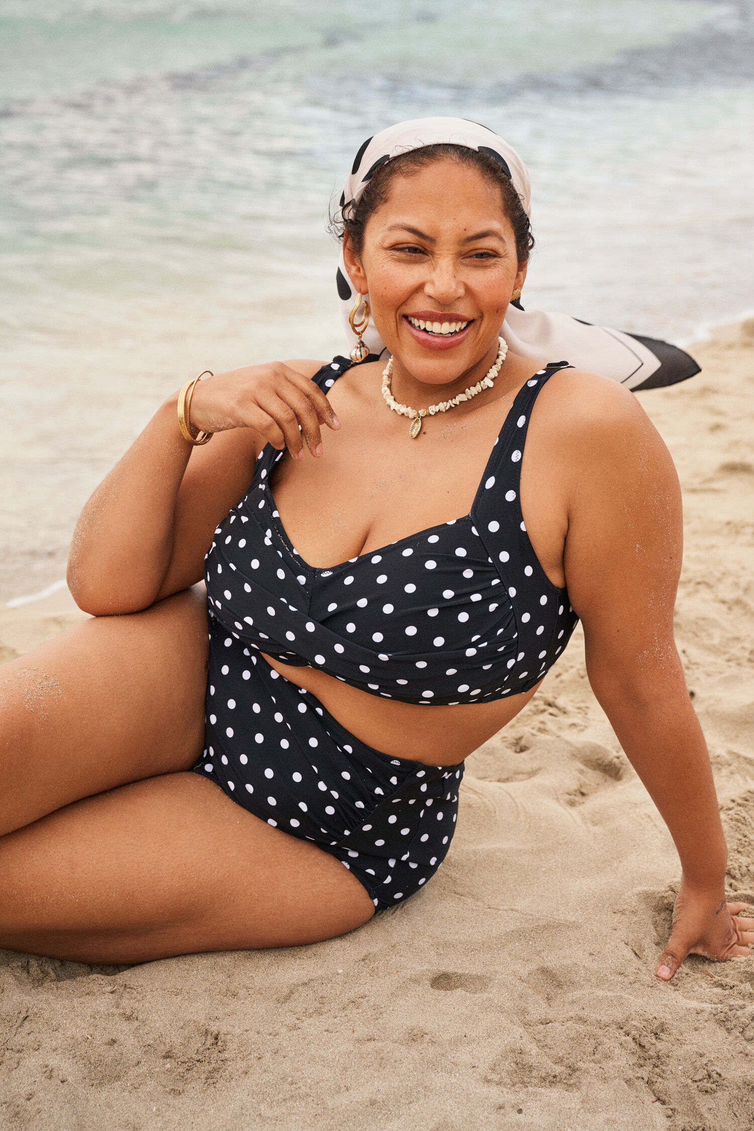 Prikkete bikini, , Model