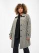 Trenchcoat med lommer og belte, Sea Spray, Model image number 2
