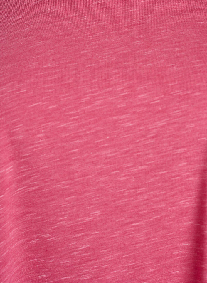 L&oslash;s trenings-T-skjorte med korte ermer, Rosa, Packshot image number 2