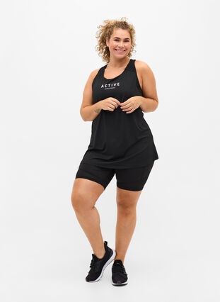 Treningstopp med tekst, Black, Model image number 3