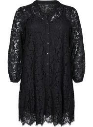 Blondekjole med lange ermer, Black