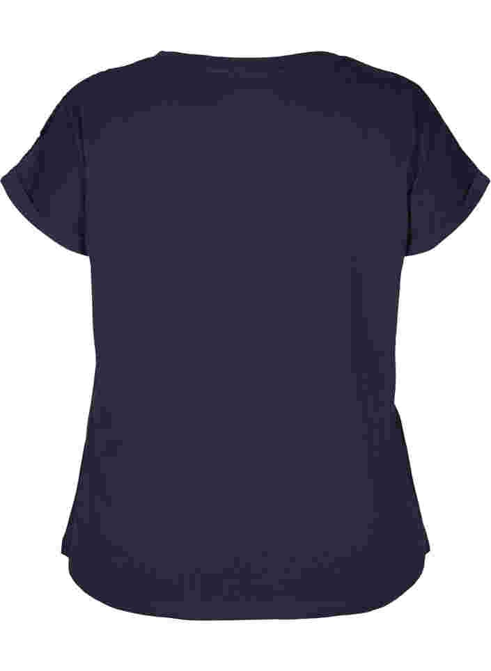 T-skjorte, Mood Indigo, Packshot image number 1