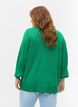 Strikkecardigan med knapper i viskoseblanding, Jolly Green, Model image number 1