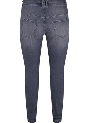 Ekstra slim Amy jeans med høyt liv, Grey Denim, Packshot image number 1