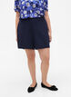 FLASH - Løstsittende shorts med lommer, Blå, Model image number 3