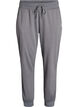 L&oslash;se joggebukser med lommer, Gr&aring;, Packshot image number 0
