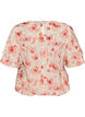 Bluse med ballongform og flaggermus ermer, Orange, Packshot image number 1