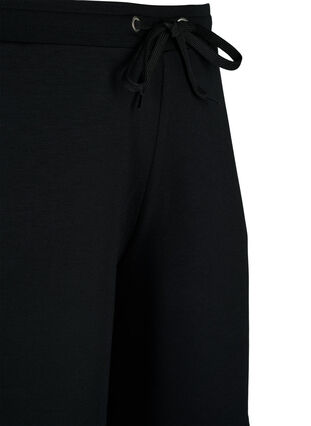 Shorts i modalblanding med lommer, Black, Packshot image number 2