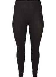 Basis leggings i viskose, Svart