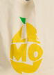 Tote bag med trykk, Gul, Packshot image number 2