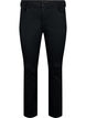 Slim fit Emily jeans med normal midje, Svart, Packshot image number 0