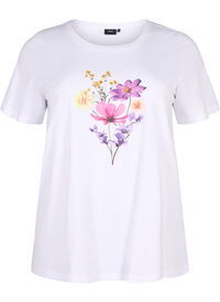 T-skjorter med blomstermotiv, Bright W. w. Flower T-skjorter med blomstermotiv