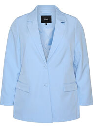 Klassisk blazer med knappelukking, Bl&aring;