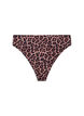 Leopard bikini-string, Brun, Packshot image number 0