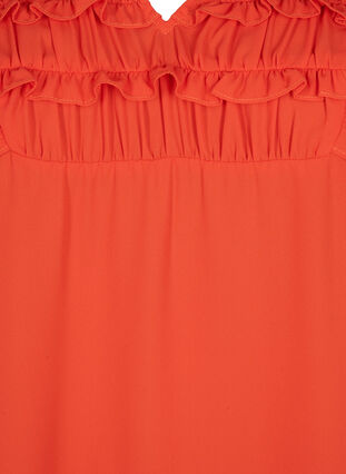 Langermet kjole med volanger, Orange.com, Packshot image number 2