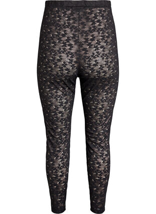 Zizzi Blondeleggings med høy midje, Svart, Packshot image number 1
