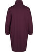 Turtleneck kjole i A-linjefasong, Rød, Packshot image number 1