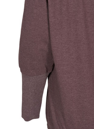 Sweatshirt med justerbar bunn, Fudge Mel. , Packshot image number 3
