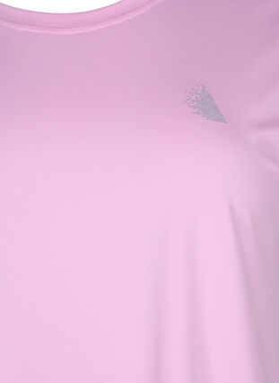 Kortermet trenings T-skjorte, Pastel Lavender, Packshot image number 2