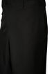 Loose fit Bermuda shorts med h&oslash;y midje, Svart, Packshot image number 2