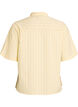 Stripete bluse i en Loose fit, Gul, Packshot image number 1