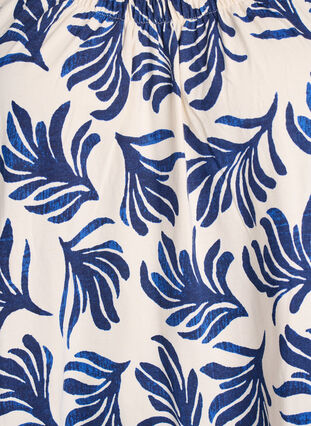 Zizzi Midi strap dress in organic cotton, Hvit, Packshot image number 2